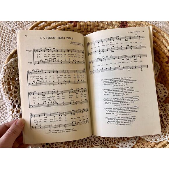 Vintage 1961 Carols for Choirs 1: Fifty Christmas Carols - Picture 4 of 8